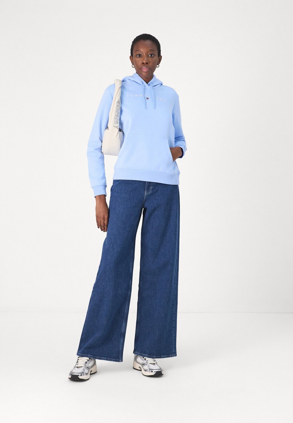 

Расклешенные джинсы WIDE STONE Calvin Klein, темно-синие джинсы