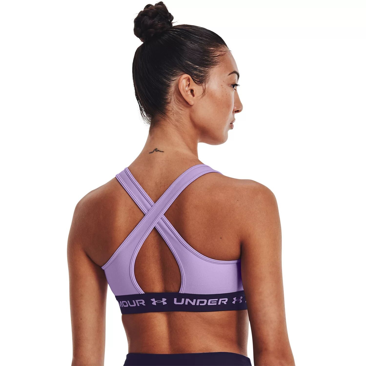 

Спортивный бюстгальтер средней ударной нагрузки Under Armour Crossback 2.0 Under Armour, синий