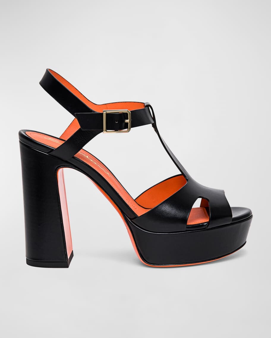 

Сандалии Norma на платформе Santoni