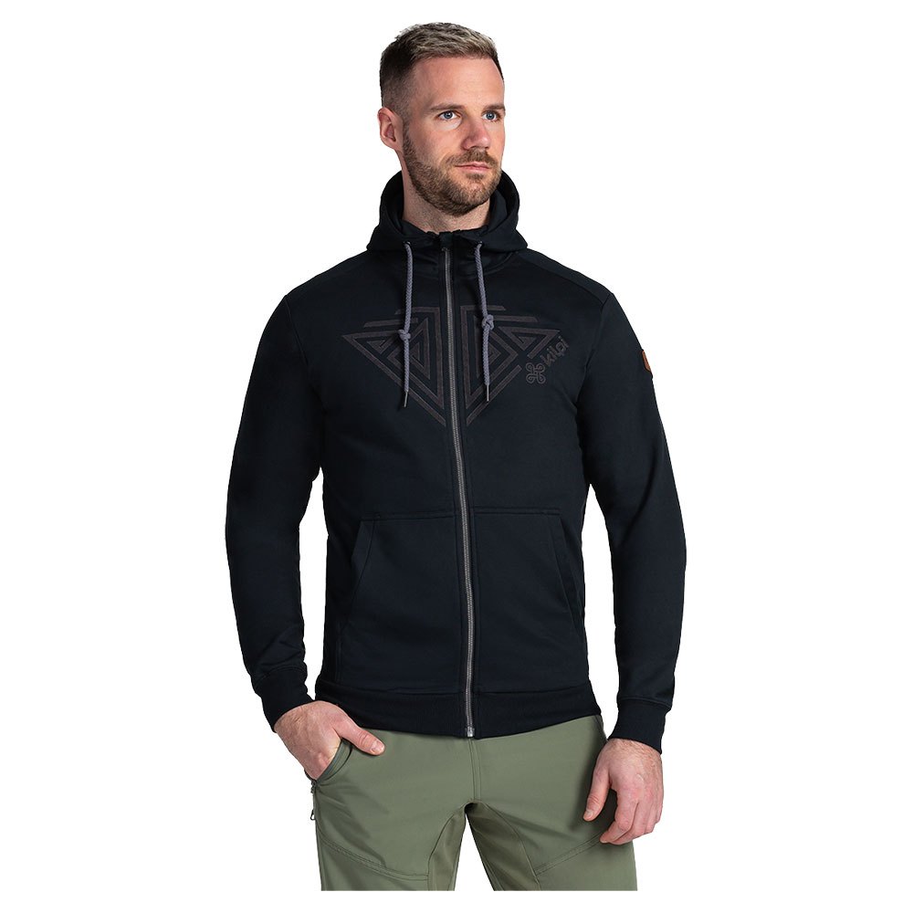 

Толстовка Kilpi Adelan Full Zip, черный