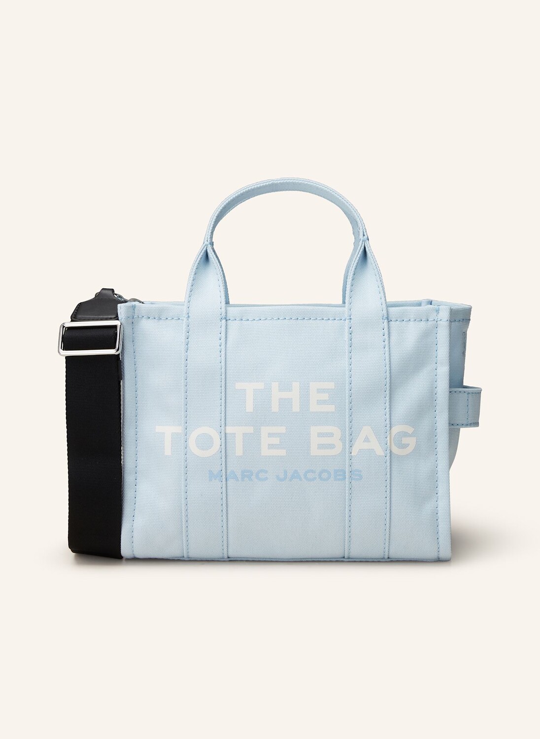 

Сумка через плечо the small tote bag MARC JACOBS, светло-голубой/белый