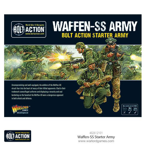 Фигурки Waffen Ss Starter Army Warlord Games
