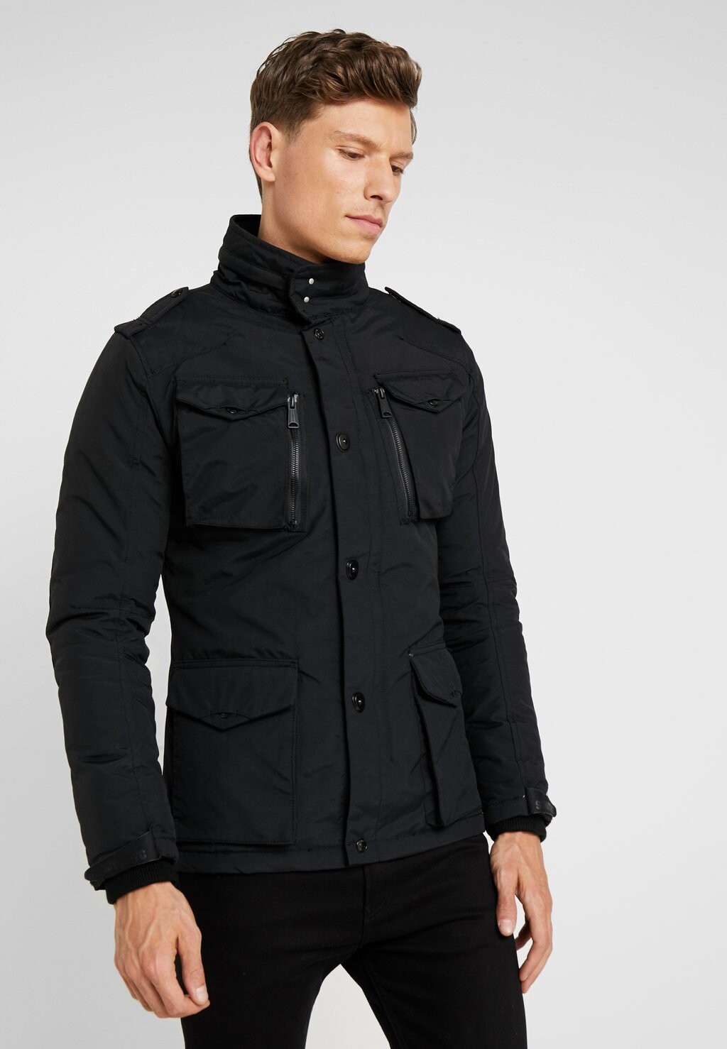 

Переходная куртка Schott, черный