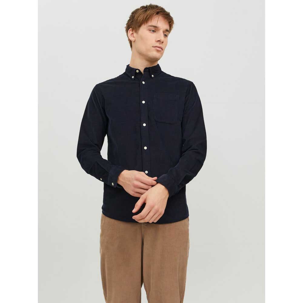 

Рубашка с длинным рукавом Jack & Jones Classic Cord, синий