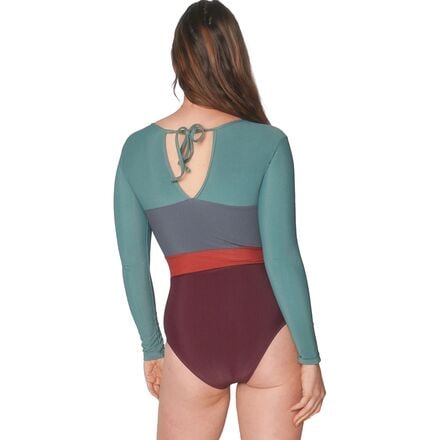 Костюм для серфинга Hermosa с длинными рукавами — женский Seea Swimwear, цвет Mulberry