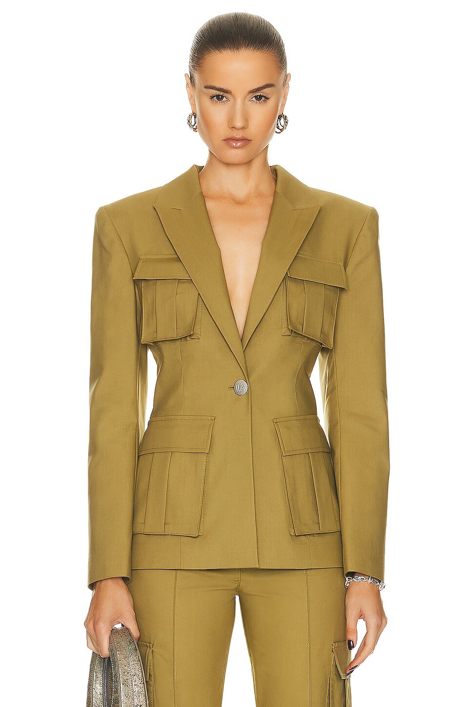 

Блейзер Ila Kelly Cargo Pocket, хаки