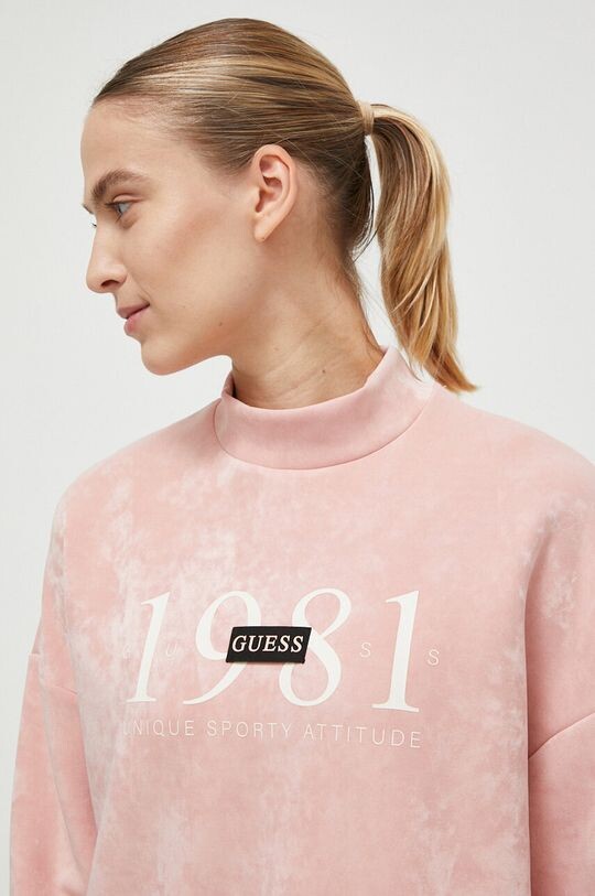 

Угадайте, толстовка Guess, розовый