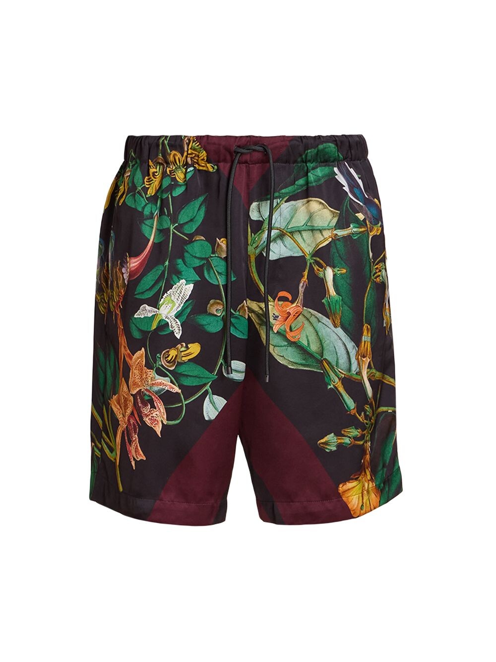 

Шорты с принтом Piperi Dries Van Noten, черный