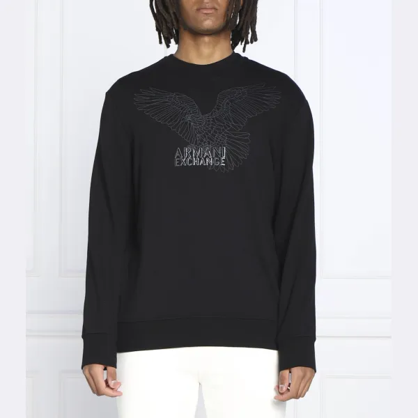 

Толстовка обычного кроя Armani Exchange, черный