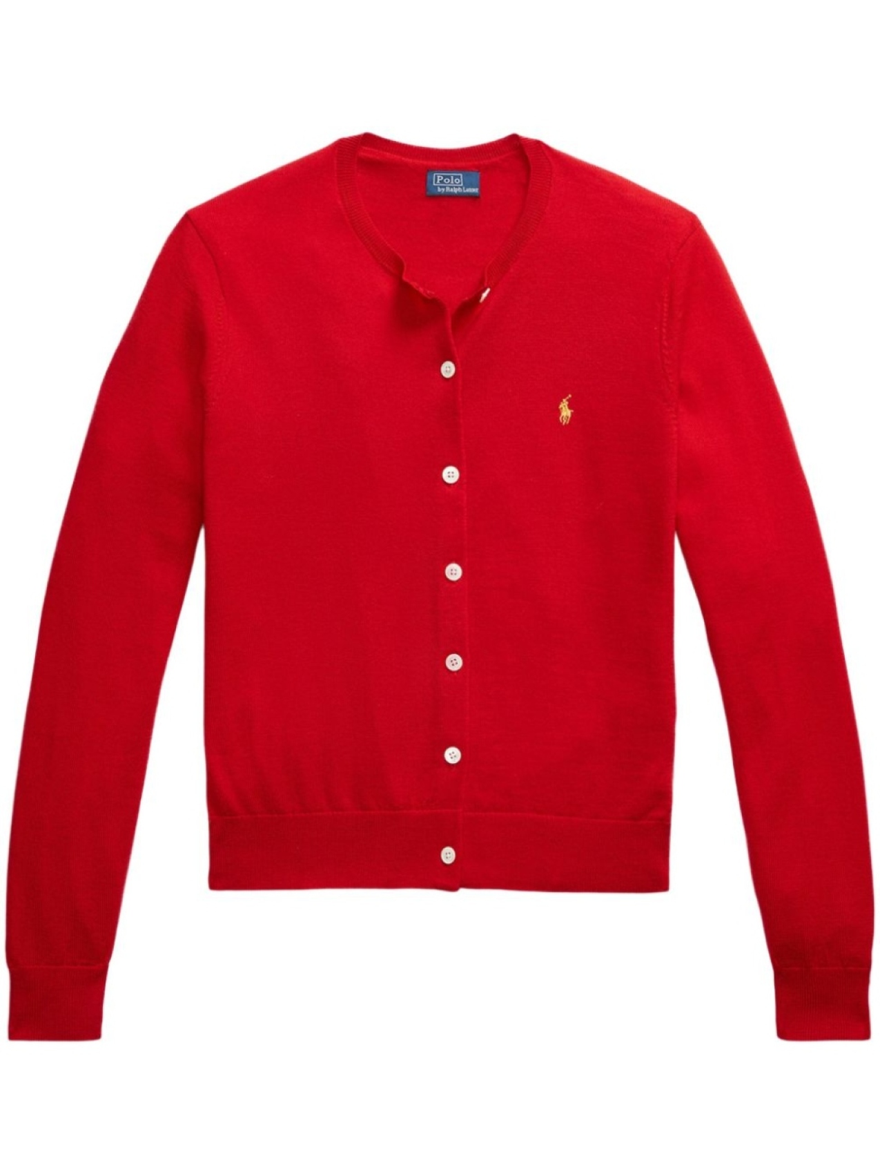 

Кардиган с вышивкой Polo Pony Polo Ralph Lauren, красный