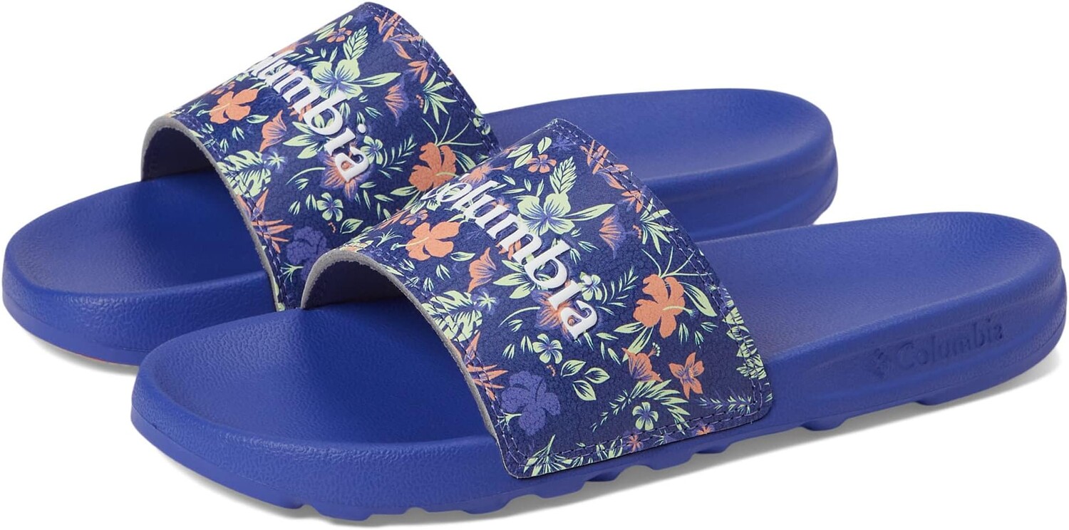 

Сандалии Hood River Slide Columbia, цвет Purple Lotus/White