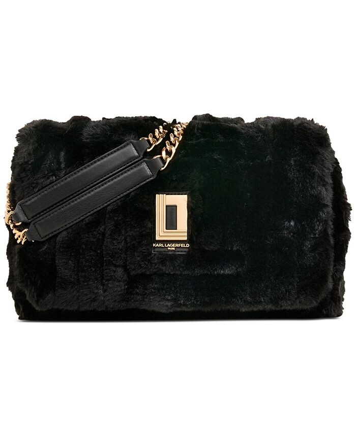 

Маленькая сумка через плечо Lafayette KARL LAGERFELD PARIS, цвет Black Fur