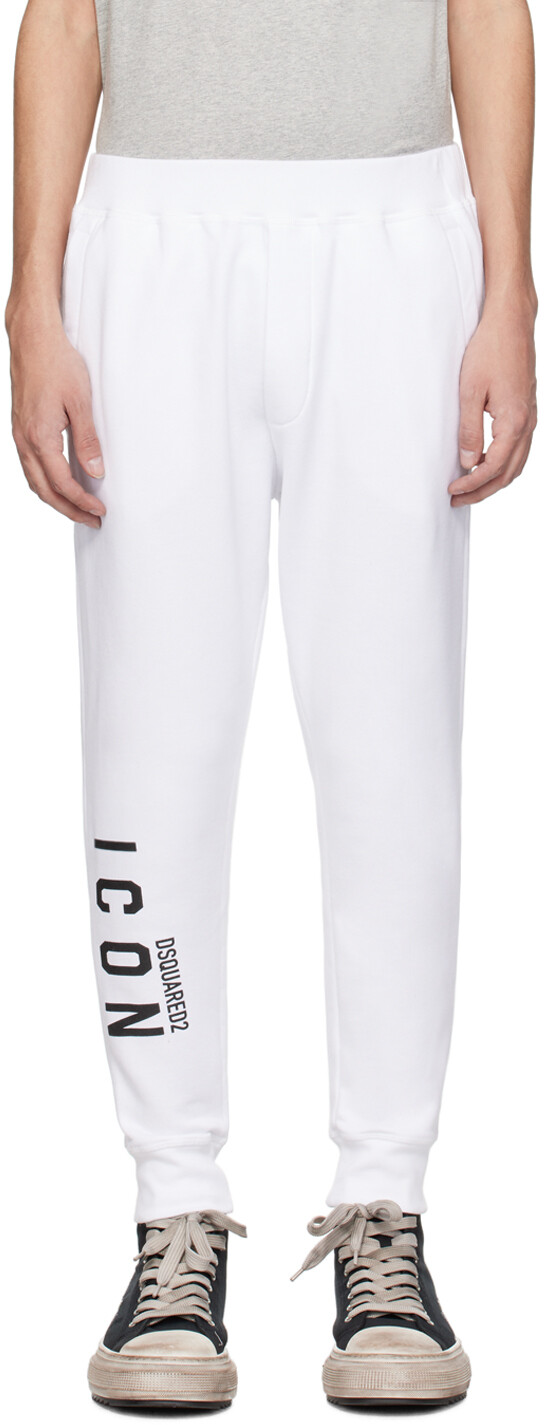 

Белые лыжные спортивные штаны Icon Dsquared2