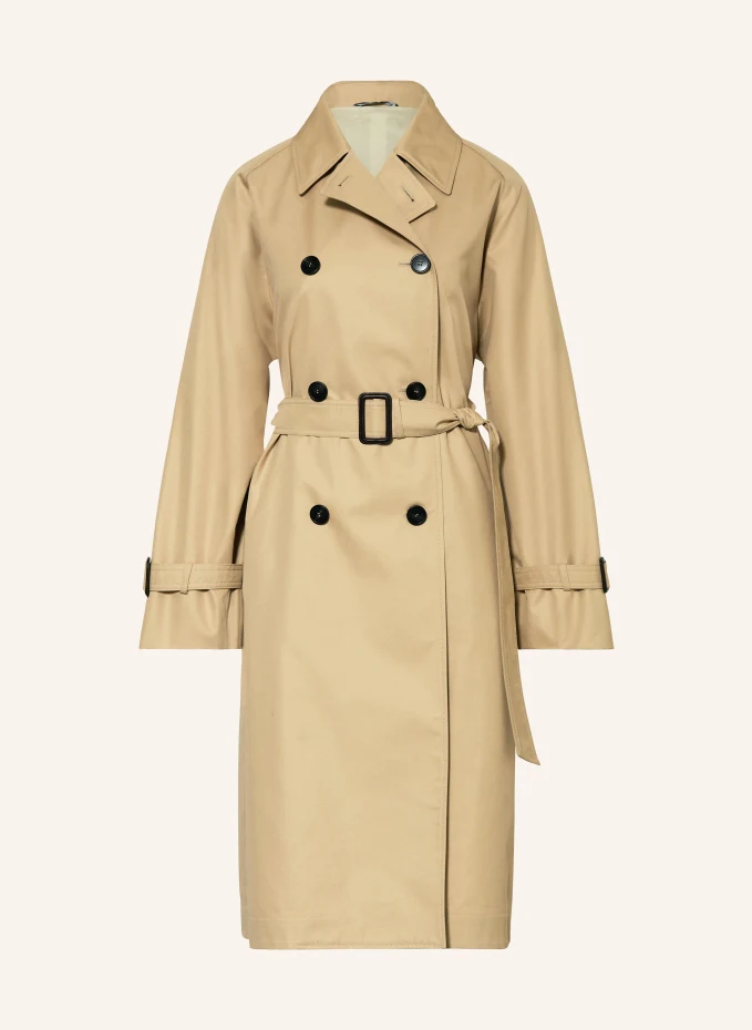 

Тренч канаста Weekend Maxmara, бежевый