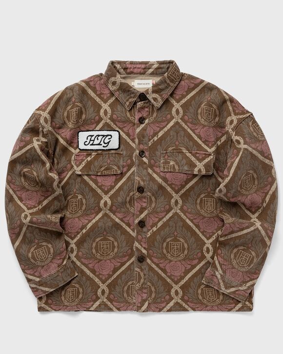 

Рубашка Honor The Gift Htg Ls Work Shirt, коричневый