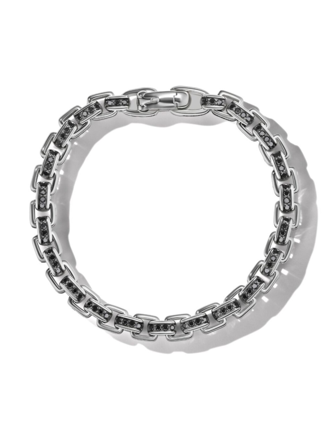 

Серебряный браслет с бриллиантами David Yurman