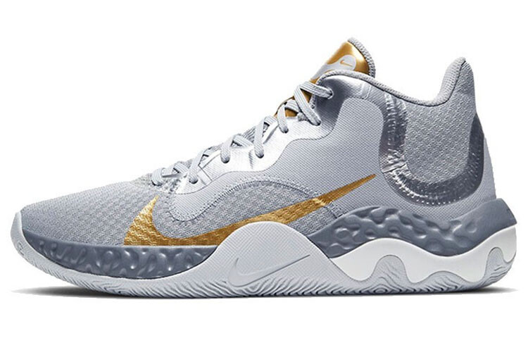 

Nike Renew Elevate серый/золотой/серебристый