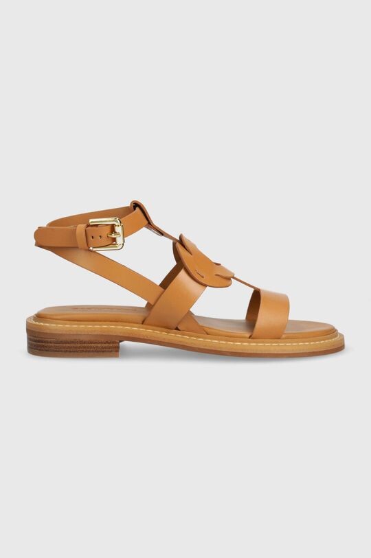 

Кожаные сандалии See by Chloé Loys See By Chloé, коричневый