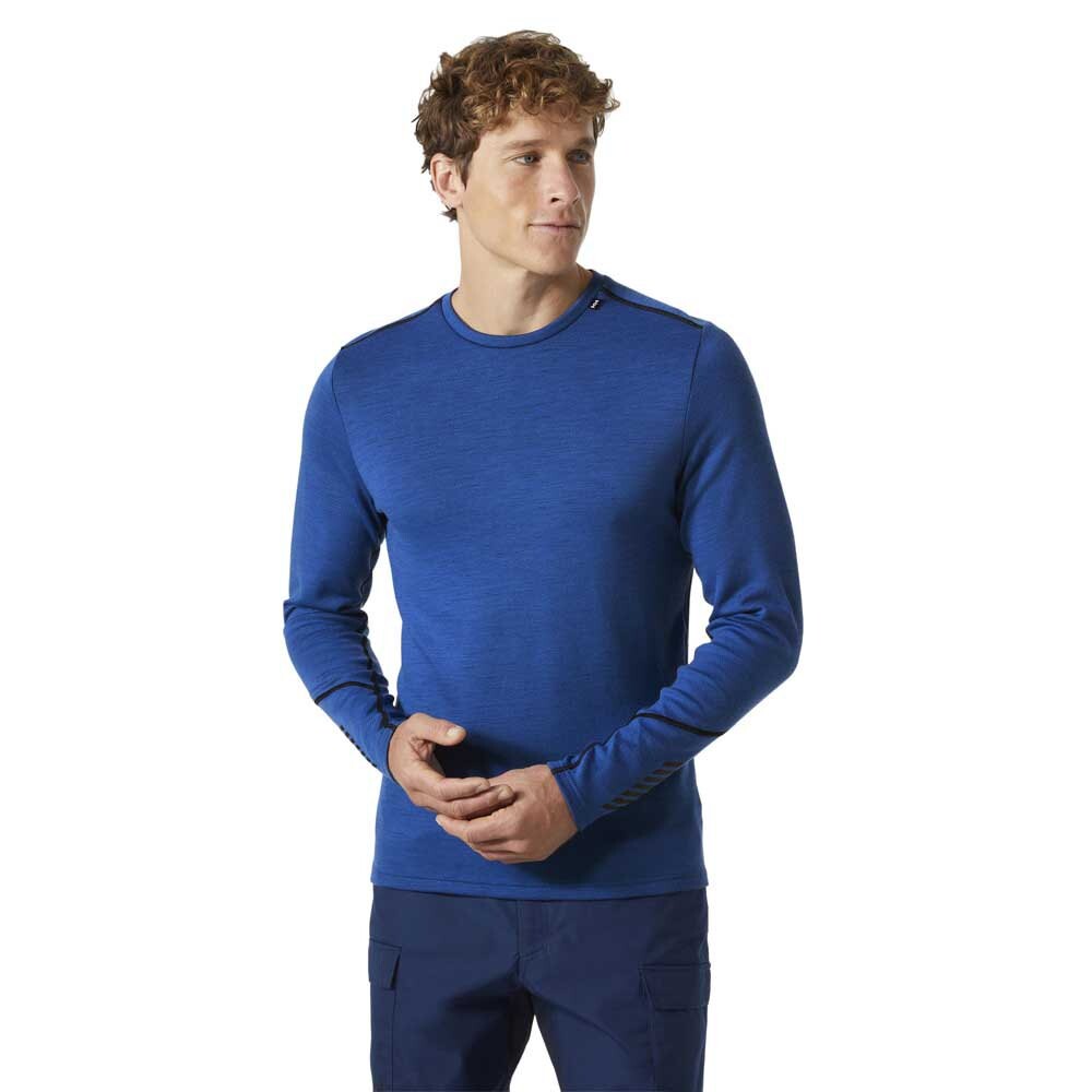 

Футболка Helly Hansen Lifa Merino Midweight Crew, синий