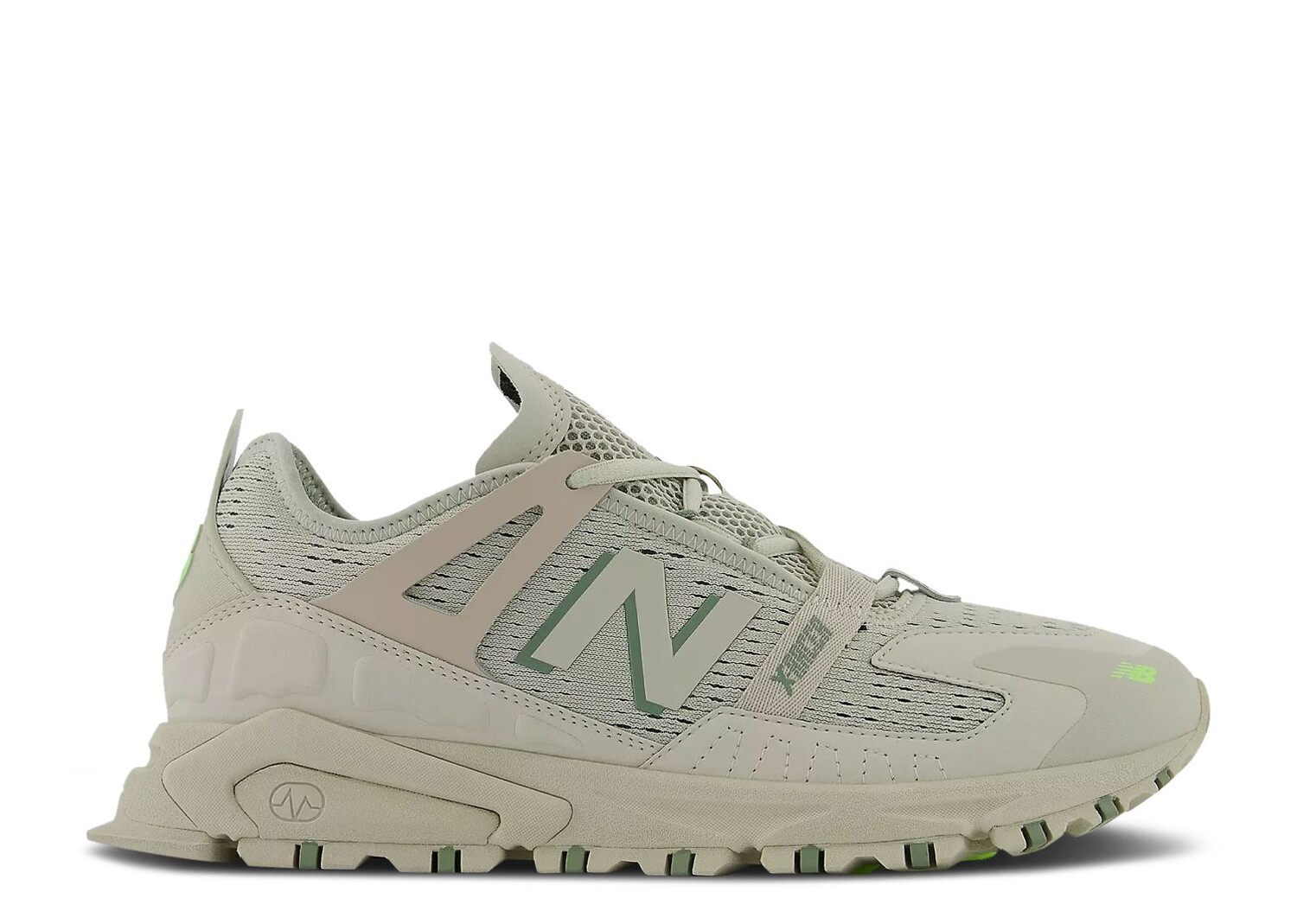 

Кроссовки New Balance Xrct 'Timberwolf', зеленый