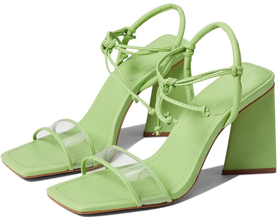 

Туфли Schutz Gianna, цвет Transparente/Lime Green
