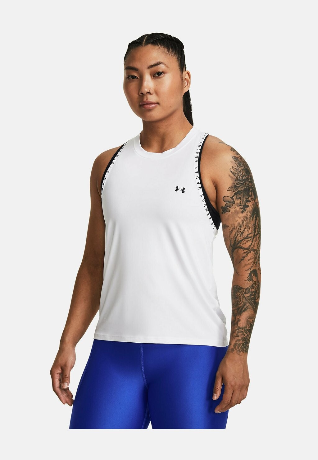 

Верх БЕЗРУКАВНАЯ БАКА KNOCKOUT NOVELTY TANK Under Armour, белый