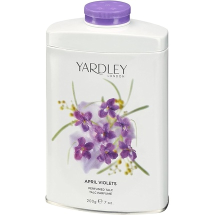 

Оловянный тальк «Апрельские фиалки» 200 г цветочный, Yardley London