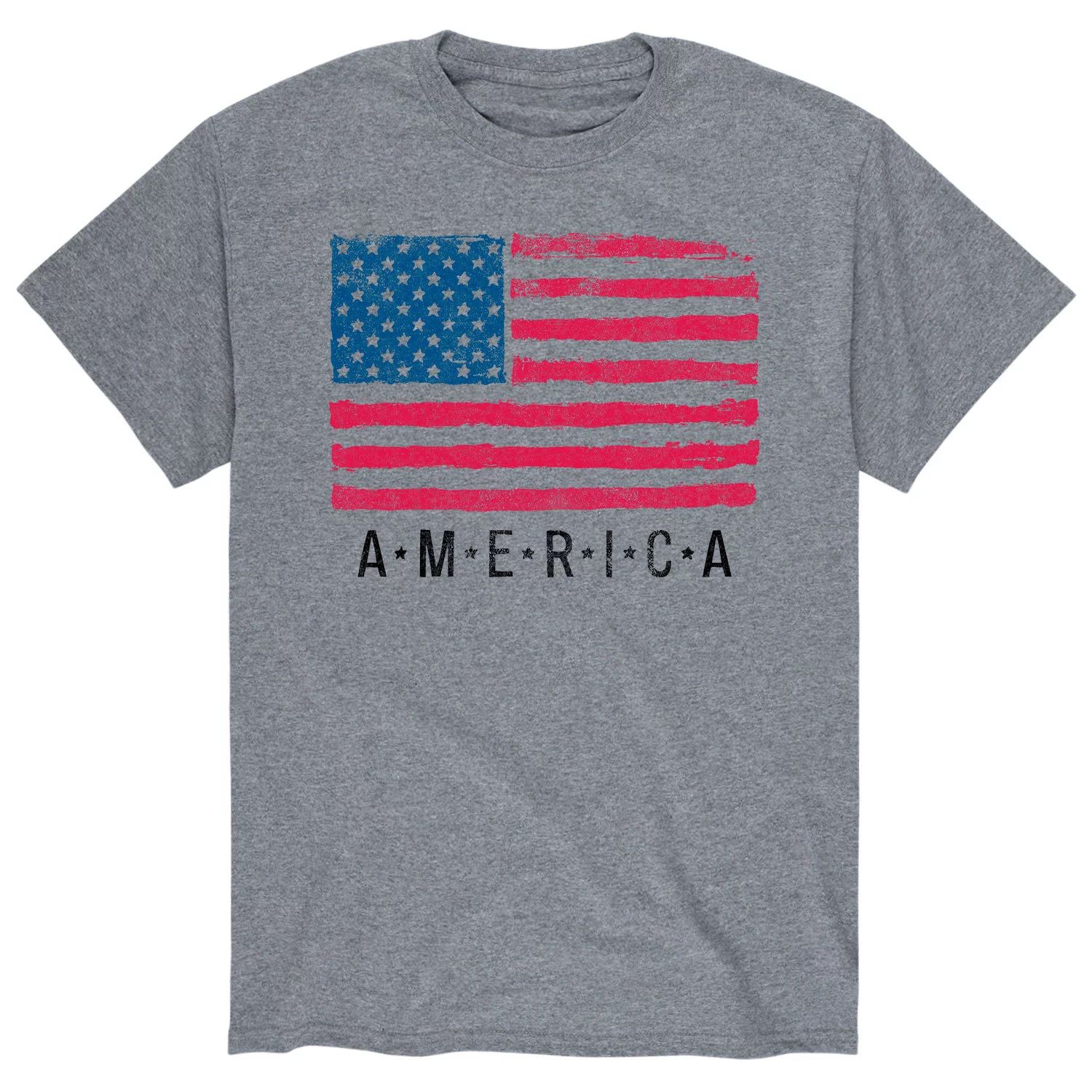 Мужская футболка с американским флагом Licensed Character