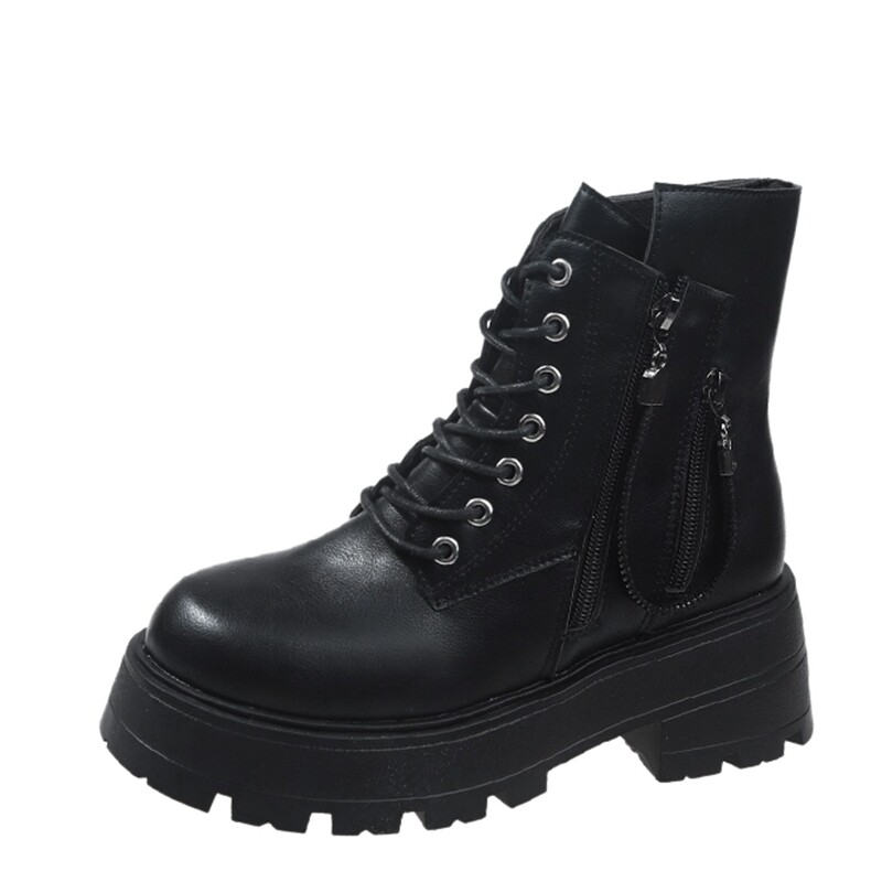 

Ботинки Martin Boot женские Baibianzhiheren, кремовый