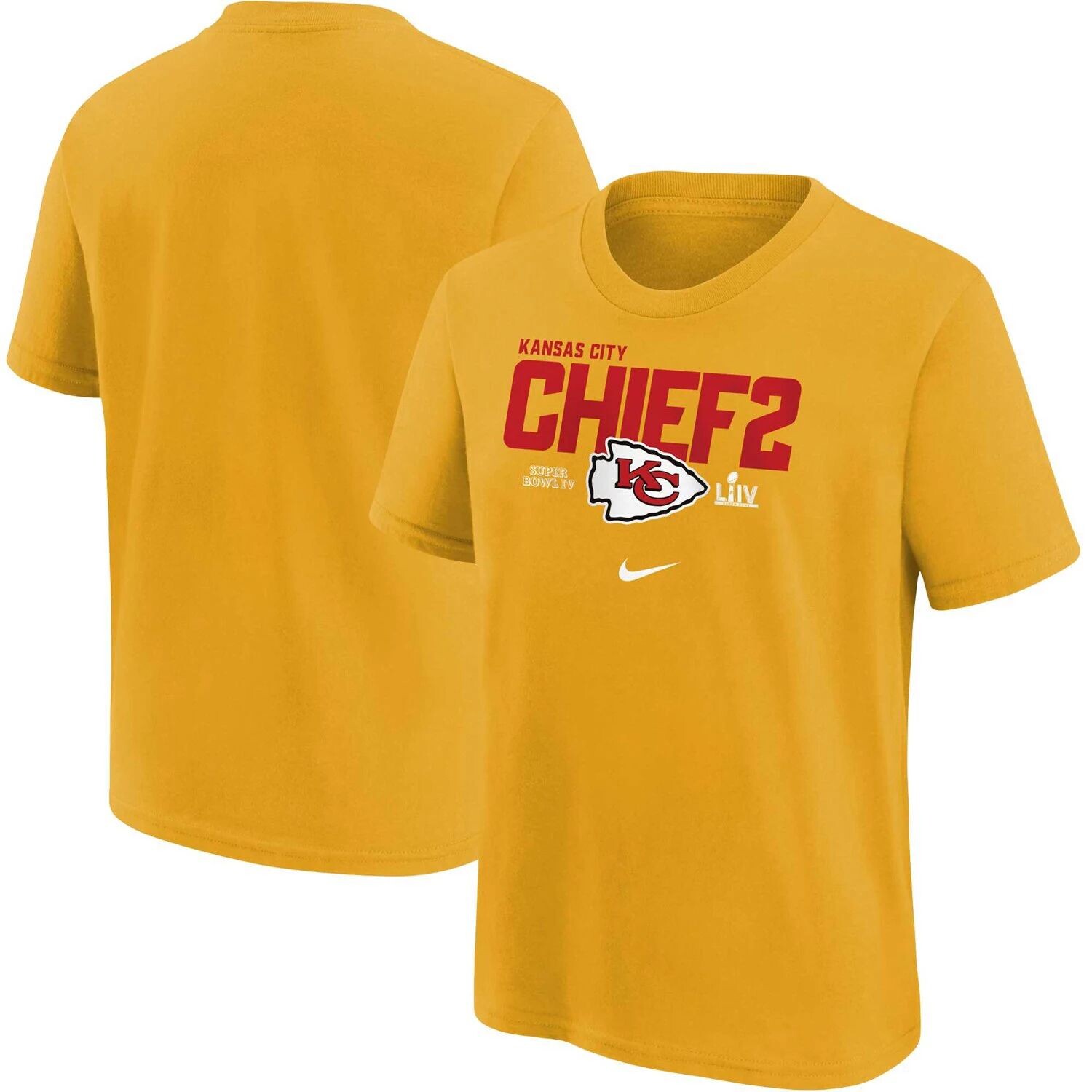 

Молодежная футболка Nike Gold Kansas City Chiefs Local Nike