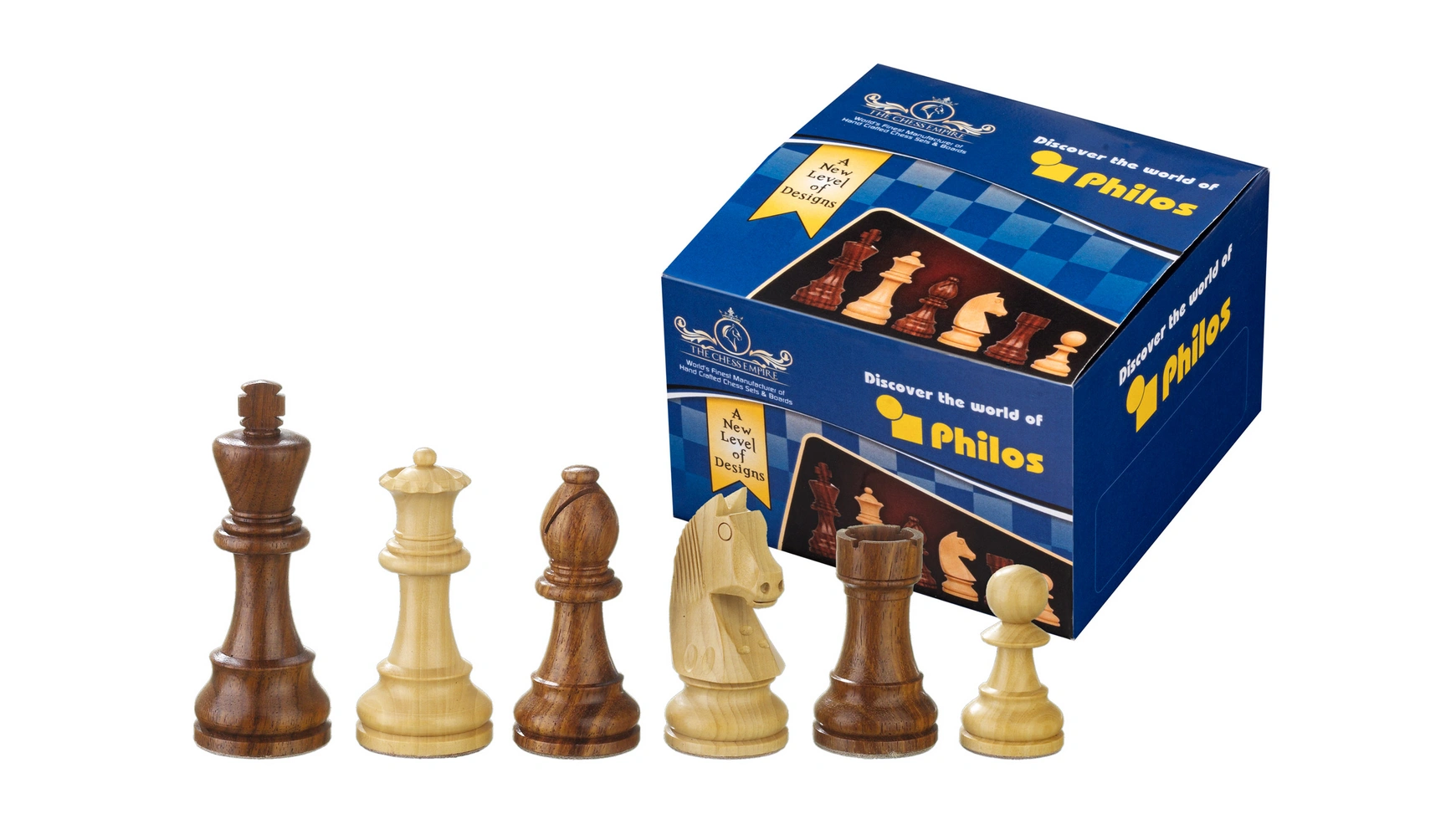 Philos-games artus, kh 70 мм, шахматные фигуры в монтажной коробке
