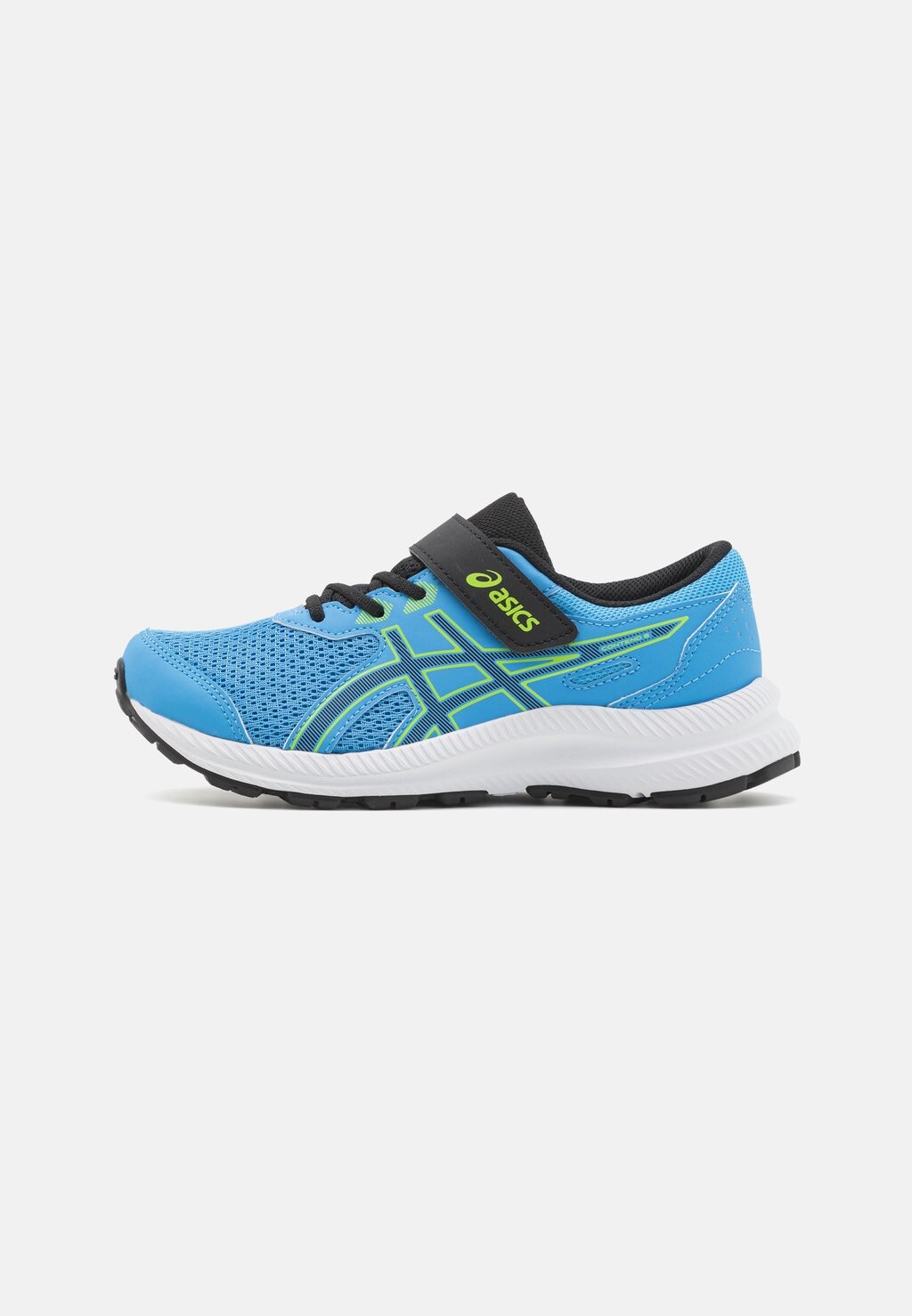 

Кроссовки нейтрального цвета Contend 8 Unisex ASICS, цвет waterscape/black