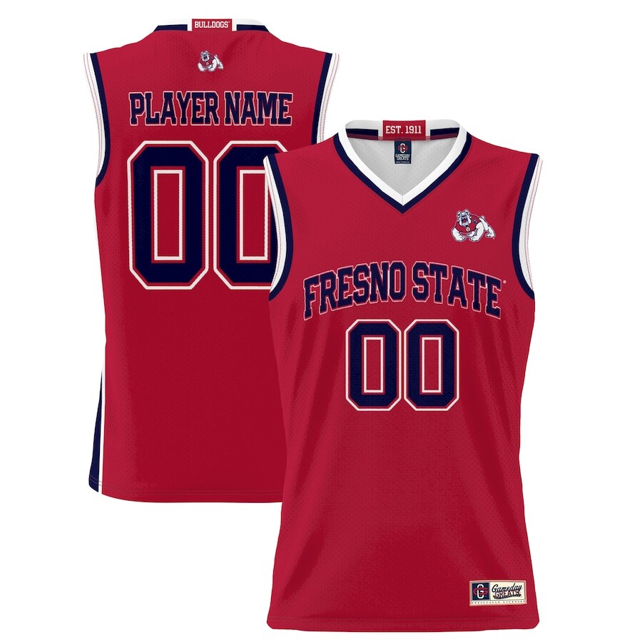

Джерси ProSphere Fresno State Bulldogs, красный