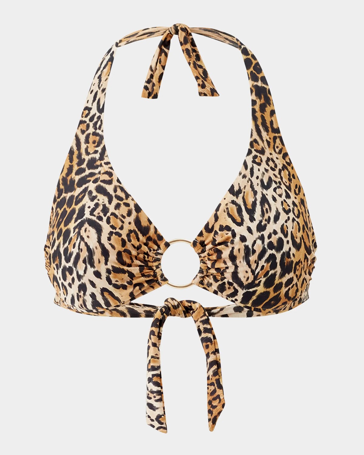 

Топ бикини с леопардовым принтом Брюссель Melissa Odabash, цвет Cheetah