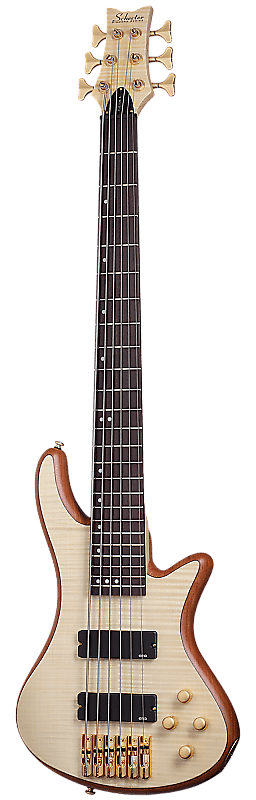Басс гитара Schecter Stiletto Custom-6 Natural Satin