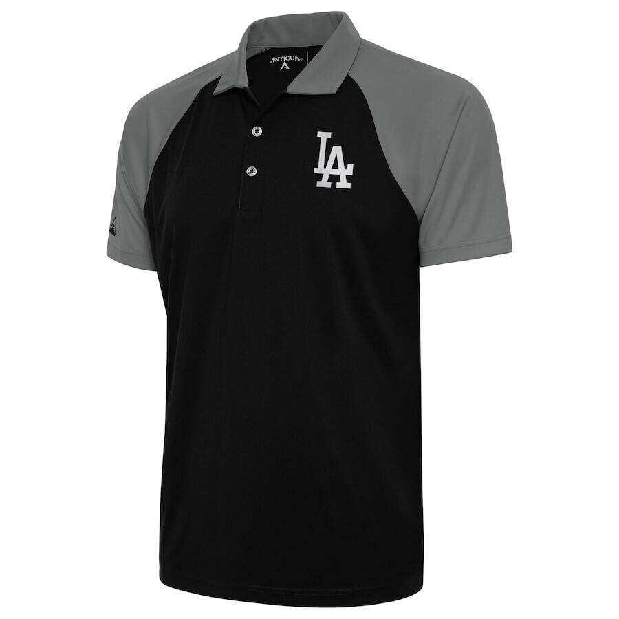 

Поло с коротким рукавом Antigua Los Angeles Dodgers, черный