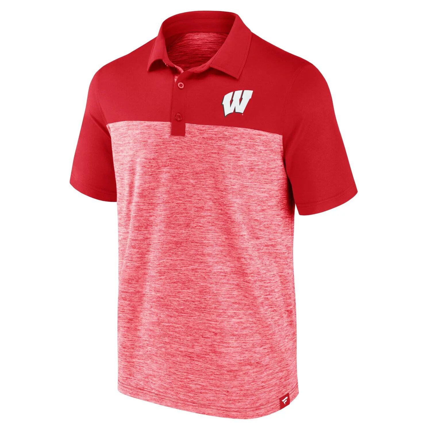 

Мужская фирменная футболка-поло Red Wisconsin Badgers Omni Fanatics