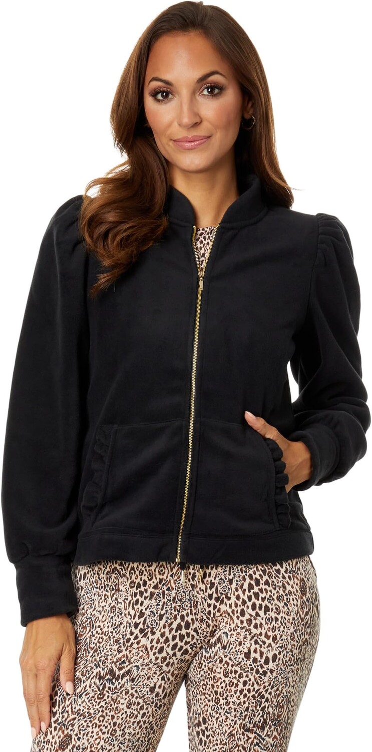 

Куртка Cabello Fleece Zip-Up Lilly Pulitzer, черный