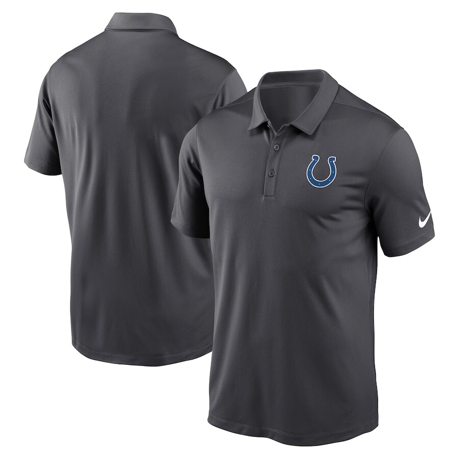

Поло с коротким рукавом Nike Indianapolis Colts, антрацит