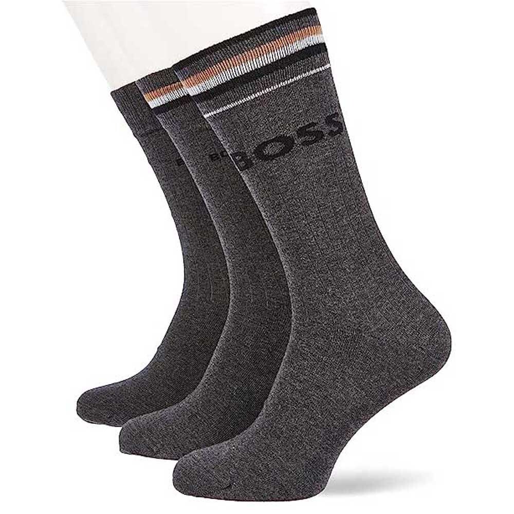

Носки BOSS Rs Rib Iconic Cc 10249334 01 3 шт, серый