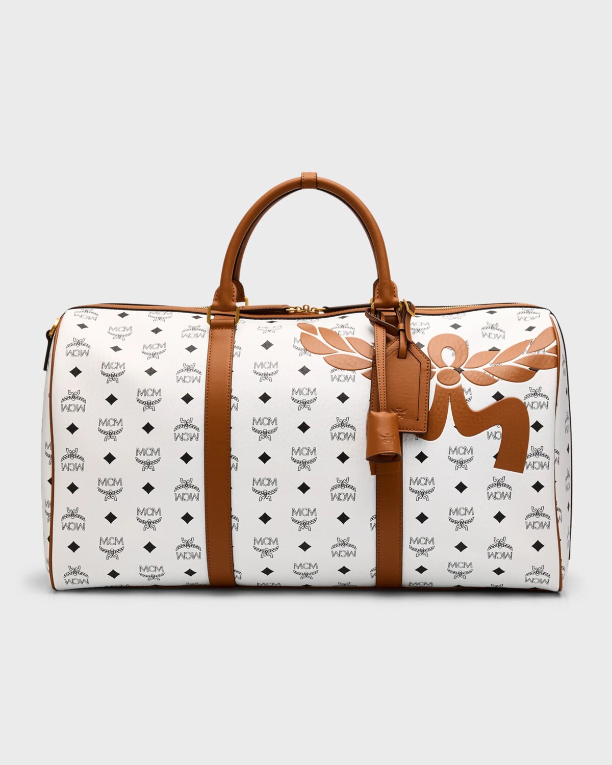 

Мужская сумка Ottomar Weekender цвета Mega Laurel Visetos MCM, цвет White