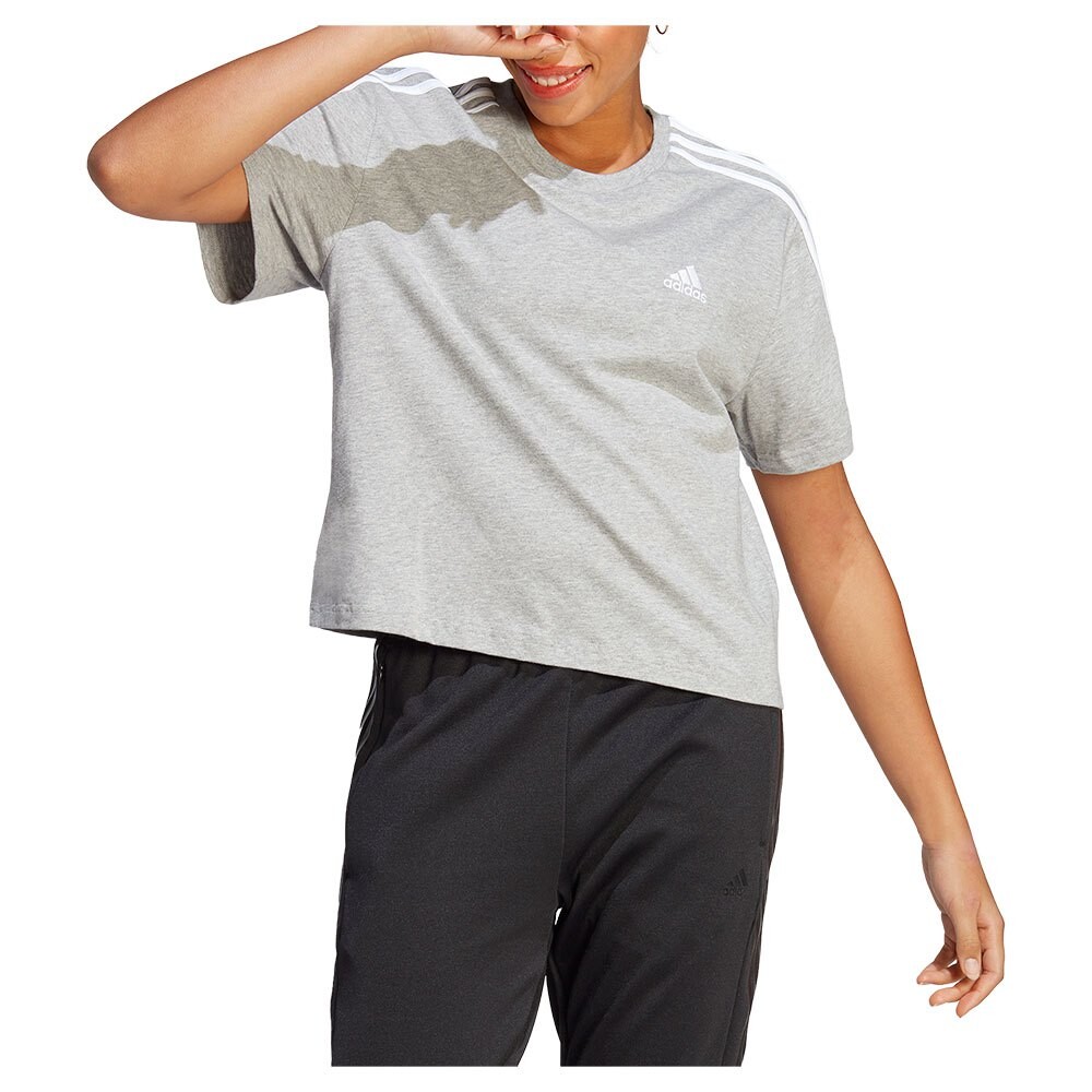 

Футболка adidas Sportswear 3S Cr, серый