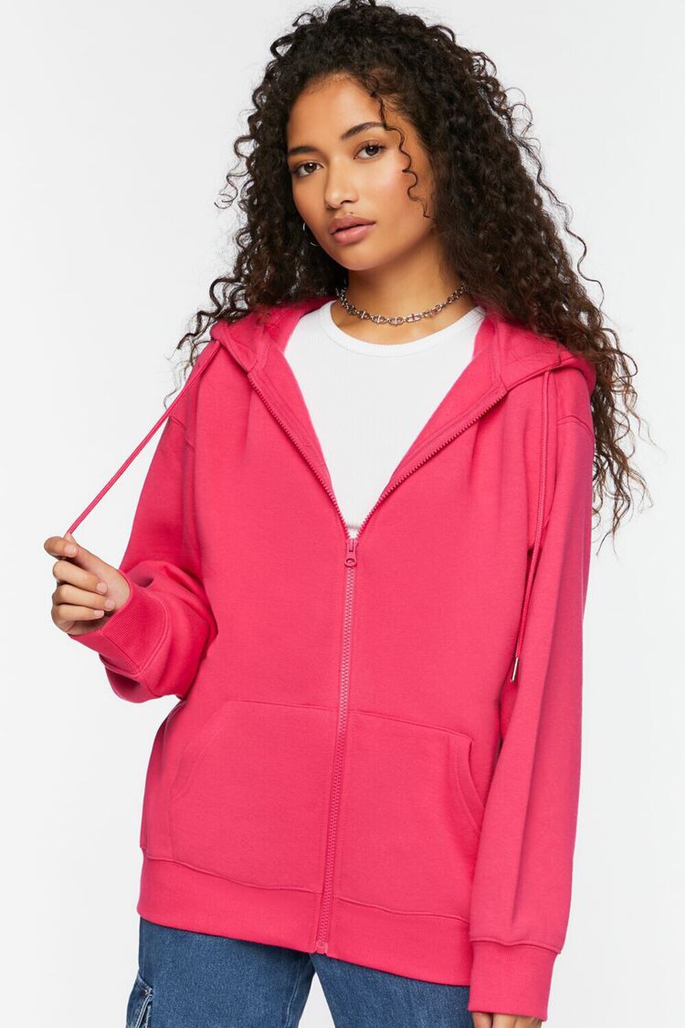 

Флисовая толстовка на молнии Forever 21