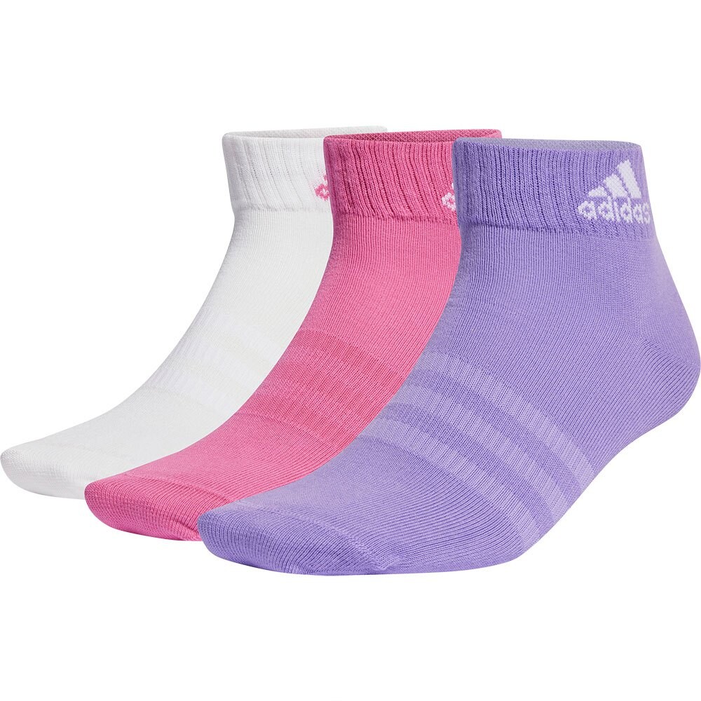 

Носки adidas T Spw Ank 3P 3 шт, разноцветный