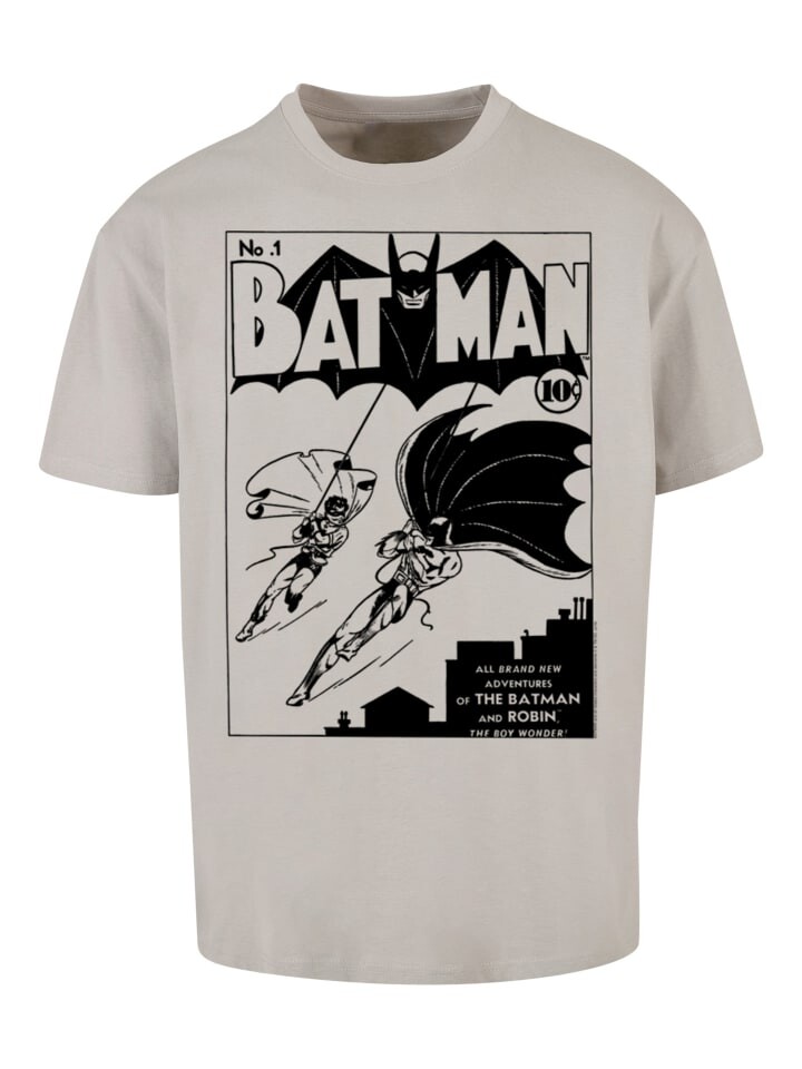 

Футболка F4NT4STIC DC Comics Batman No 1 Mono, цвет lightasphalt