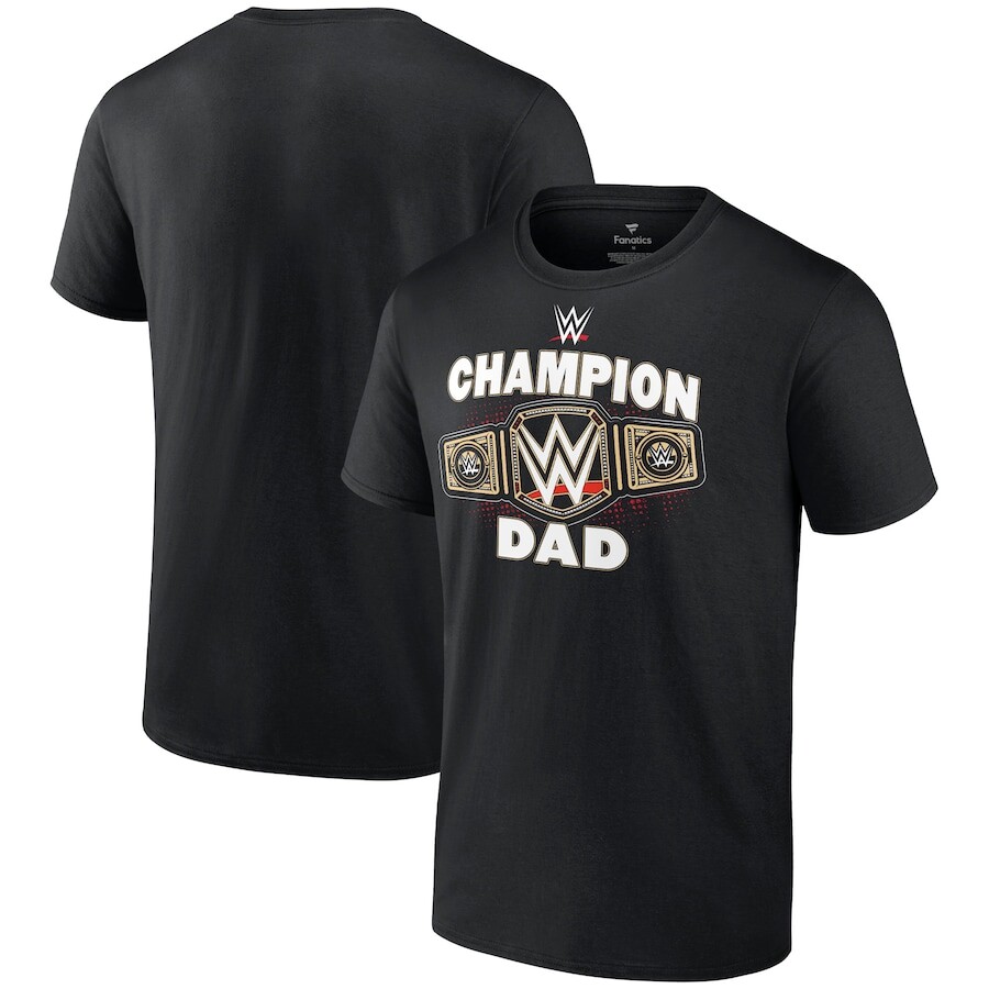 

Футболка с коротким рукавом Fanatics Branded Wwe Merchandise, черный