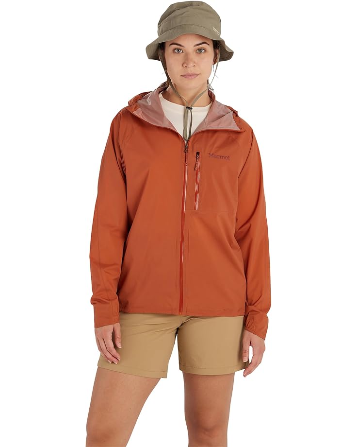 Куртка Marmot Superalloy Bio Rain, цвет Auburn