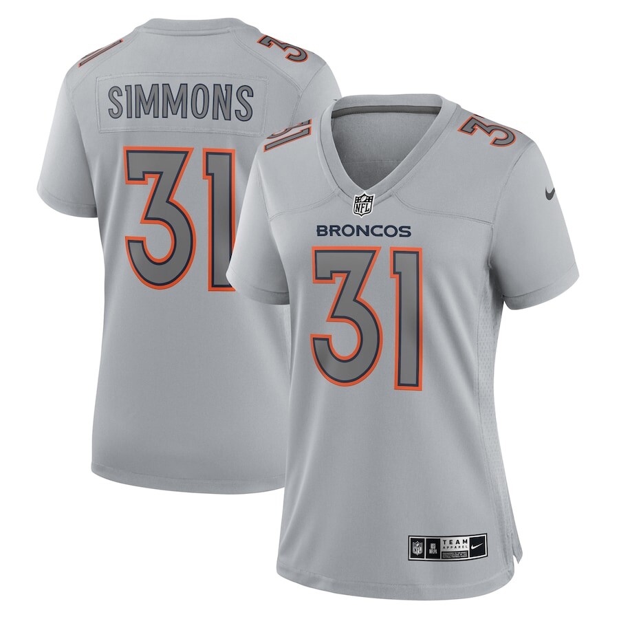 

Джерси Nike Denver Broncos, серый