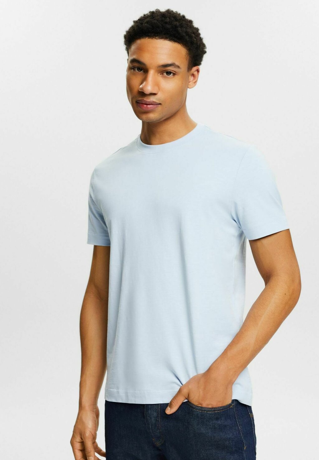 

Футболка базовая SUS SLUB Esprit, цвет light blue