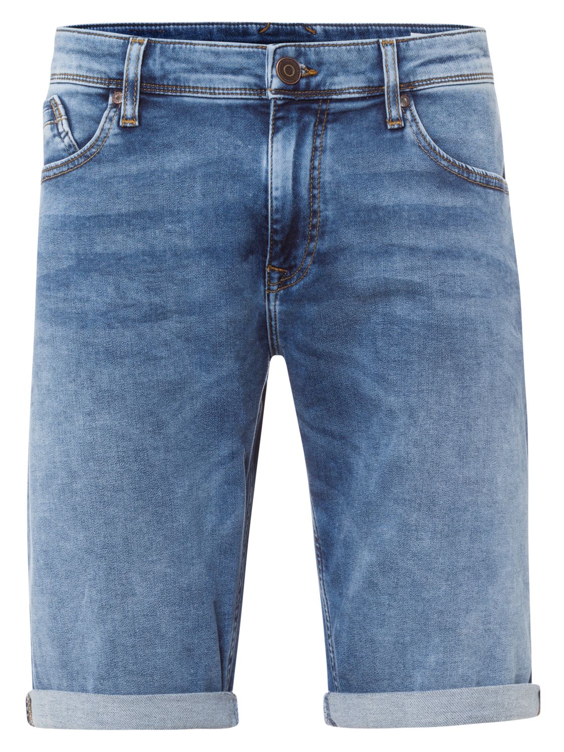 Тканевые шорты Cross Jeans LEOM regular/straight, серый